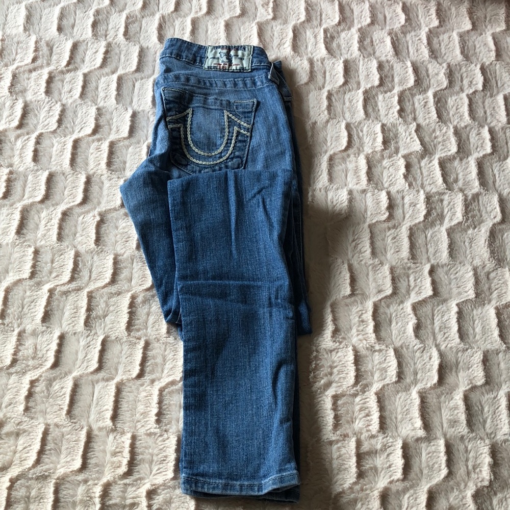 True religion low rise jeans